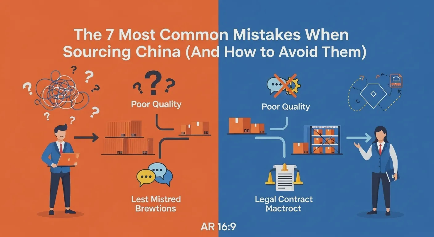The 7 Most Common Mistakes When Sourcing from China (And How to Avoid Them)