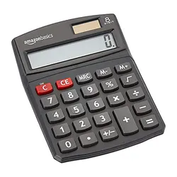 Amazon Basics LCD 8-Digit Desktop Calculator | Procurement & Sourcing Agent for Office Electronics